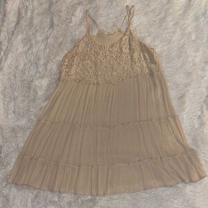 Blu Pepper Cream Dress